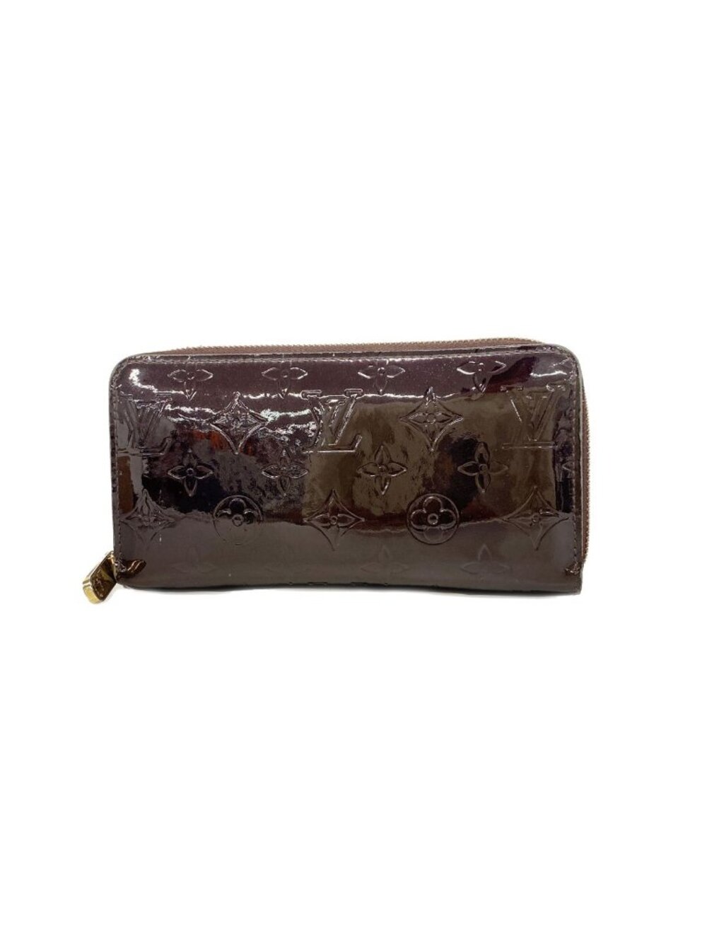 Louis Vuitton Wallet Vernis Zippy Amarante